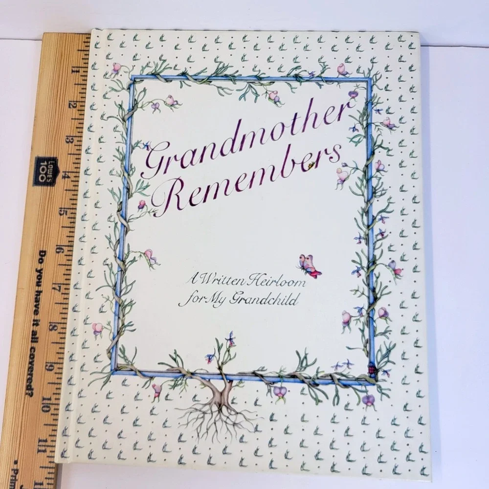 Grandmother Remembers Heirloom Journal Floral Book Stewart Tabori & Chang